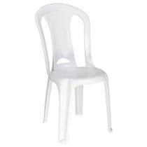 Cadeira Bistrô Tramontina Torres Plus em Polipropileno Branco Cadeira Bistrô Tramontina Torres Plus em Polipropileno Branco