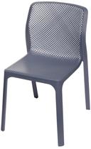 Cadeira Bit Nard Empilhavel Polipropileno Preta - 53558 - Sun House