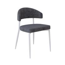 Cadeira Bless Fixa C/4 Pés 55 X 52,5 X 77,5 cm Pés Brancos