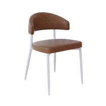 Cadeira Bless Fixa C/4 Pés 55 X 52,5 X 77,5 cm Pés Brancos