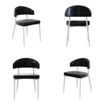 Cadeira Bless Fixa com 4 Pés 55 X 52,5 X 77,5 Cm com 4 Unidades