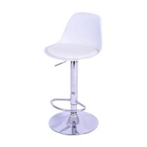 Cadeira Boxbit Saarinen Joly Base Cromada Branca Cadeira Boxbit Saarinen Joly Base Cromada Branca