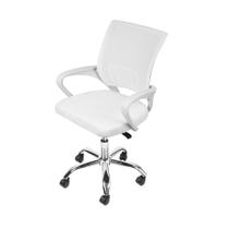Cadeira Boxbit Tok Baixa Branca Base Rodízio Cadeira Boxbit Tok Baixa Branca Base Rodízio