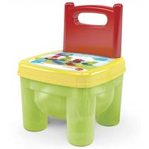 Cadeira brinkadeira com 29 peças - blocos de montar mk156 - dismat - 156 Cadeira brinkadeira com 29 peças - blocos de montar mk156 - dismat - 156