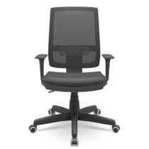 Cadeira Brizza Back System Braços Reguláveis material sintético