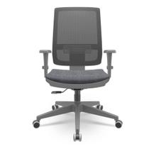 Cadeira Brizza Diretor Grafite Tela Preta Assento Concept Grânito Base RelaxPlax Piramidal - 66292 Cadeira Brizza Diretor Grafite Tela Preta Assento Concept Grânito Base RelaxPlax Piramidal - 66292