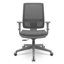 Cadeira Brizza Diretor Grafite Tela Preta Assento Vinil Cinza Base RelaxPlax Piramidal - 66298 Cadeira Brizza Diretor Grafite Tela Preta Assento Vinil Cinza Base RelaxPlax Piramidal - 66298