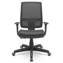 Cadeira Brizza Nr17 Relax Assento Estofado Couro Eco Plax