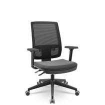 Cadeira Brizza Tela 3D Backplax Piramidal Sm Apoio Snt Preto Cadeira Brizza Tela 3D Backplax Piramidal Sm Apoio Snt Preto