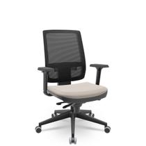 Cadeira Brizza Tela 3D Slider Piramidal Sem Apoio Poli Fendi