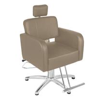 Cadeira Cabeleireiro Encosto Fixo Arez - Base Pentapé