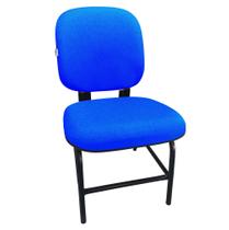 Cadeira Cadeirão Reforçado Para Obeso Plus Size 180 Kg Anatômica Tecido Azul Cadeira Cadeirão Reforçado Para Obeso Plus Size 180 Kg Anatômica Tecido Azul