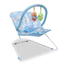Cadeira Cadeirinha Bebê Descanso Vibra Até 11kg Azul - Starbaby