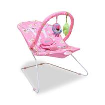 Cadeira Cadeirinha Bebê Descanso Vibra Até 11kg Rosa - Starbaby