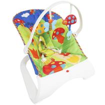 Cadeira Cadeirinha Bebê Descanso Vibratória Musical Brinquedos Menino Azul Importway BW-095AZ