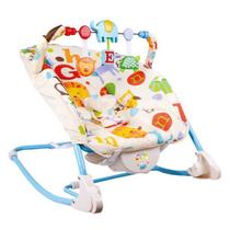 Cadeira cadeirinha bebê descanso vibratória musical letrinhas 18kg