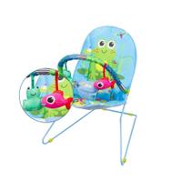 Cadeira Cadeirinha de Descanso Vibratória Bebê Musical com Brinquedos até 11kg Lite - Baby Style