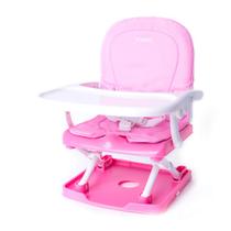 Cadeira Cadeirinha de Refeição Alimentação Introdução Alimentar Infantil Bebê Portátil Pop Rosa Cosco