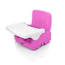 Cadeira Cadeirinha de Refeição Alimentação Introdução Alimentar Infantil Bebê Portátil Smart Rosa Cosco