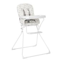 Cadeira Cadeirinha de Refeição Alimentação para Bebê Infantil Bambini Branco Introdução Alimentar Tutti Baby
