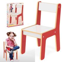 Cadeira Cadeirinha Infantil Em Madeira Junges Várias Cores Crianças Até 40Kg
