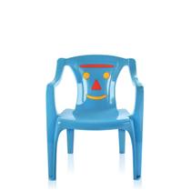 Cadeira cadeirinha poltrona infantil educacional meninos azul