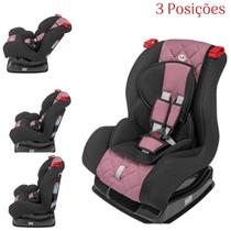 Cadeira Cadeirinha Poltrona Para Carro Infantil Bebê de 9kg a 25kg Atlantis Rosa Tutti Baby