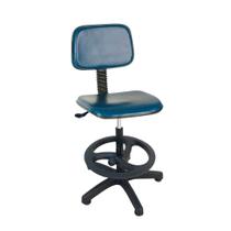 Cadeira Caixa 158 material sintético Base Preta com Base aro Nylon Toscana