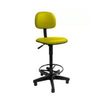 Cadeira Caixa Alta Amarelo /Balcão/Portaria/Renaflex