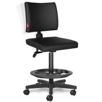 Cadeira Caixa Alta Executiva Ergonômica Ideale Preta Cb 3025 Cadeira Brasil