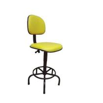 Cadeira Caixa Alta Flex Corano Amarelo - Renaflex