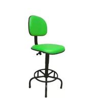 Cadeira Caixa Alta Flex Corano Verde Cadeira Caixa Alta Flex Corano Verde