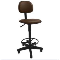 Cadeira Caixa Alta Giratória / Balcão - Portaria - Recepção - Supermercado - Várias cores direto da