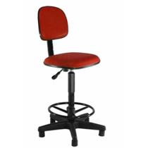 Cadeira Caixa Alta Vermelho / Balcão / Portaria / Renaflex
