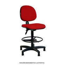 Cadeira Caixa Executiva com Back System para Escritório em JSerrano Vermelho