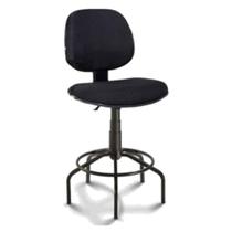 Cadeira Caixa Executiva Lisa sem Braços Reguláveis Aranha Martiflex Cor Preta 2503