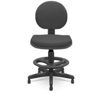 Cadeira caixa executiva Slim preta