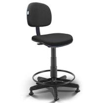 Cadeira Caixa Secretária Jserrano Preto Cadeira Caixa Secretária Jserrano Preto