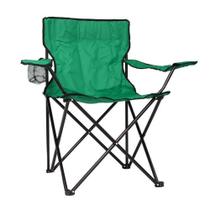 Cadeira Camping com Braço Dobrável Porta Copo IMPORTWAY