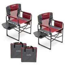 Cadeira Camping Director SUNNYFEEL Heavy Duty com mesa lateral Cadeira Camping Director SUNNYFEEL Heavy Duty com mesa lateral