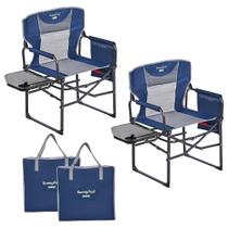 Cadeira Camping Director SUNNYFEEL Heavy Duty com mesa lateral Cadeira Camping Director SUNNYFEEL Heavy Duty com mesa lateral