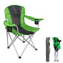 Cadeira Camping Dobrável Com Bolsa E Porta Copos Reforçada - Idea