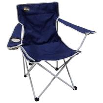 Cadeira Camping e Pesca Alvorada Dobrável Azul Nautika