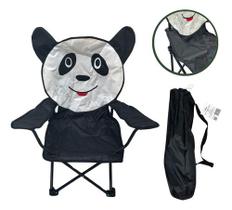Cadeira Camping Panda Importway Praia Infantil Com Bolsa