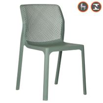 Cadeira Capri em Polipropileno Verde Aloe