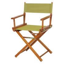 Cadeira Casual Home 18" Director dobrável em lona verde-oliva Cadeira Casual Home 18" Director dobrável em lona verde-oliva