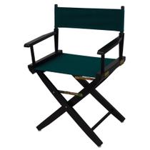 Cadeira Casual Home 18" extra larga Director Hunter Green Cadeira Casual Home 18" extra larga Director Hunter Green