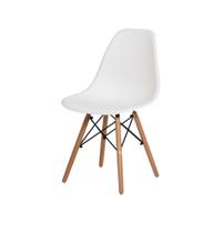 Cadeira Charles Eames Eiffel - Base em madeira Maciça