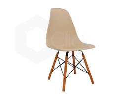 Cadeira Charles Eames Eiffel Base Madeira Para Mesa De Computador 179963 - Estilo e Funcionalidade para Seu Espaço AJLstore