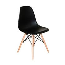 Cadeira Charles Eames Eiffel Concha Fixa - PRETO